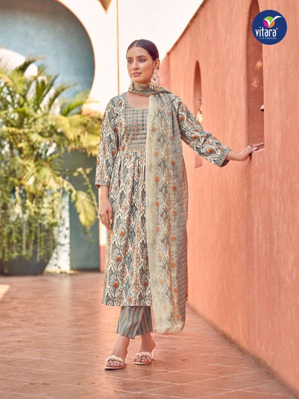 Vitara Brinton Designer Cotton Exclusive Designer Readymade Collection